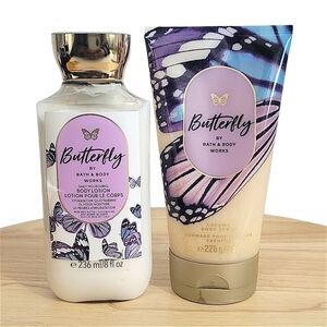 Butterfly by Bath & Body Works Body Scrub and Lotion Set